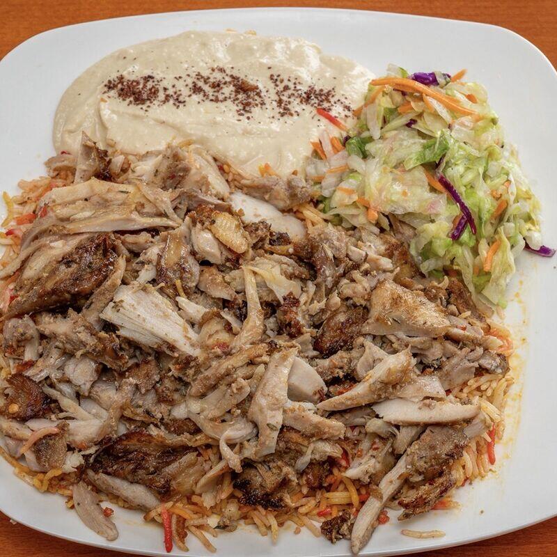 Shawarma Over Rice 
