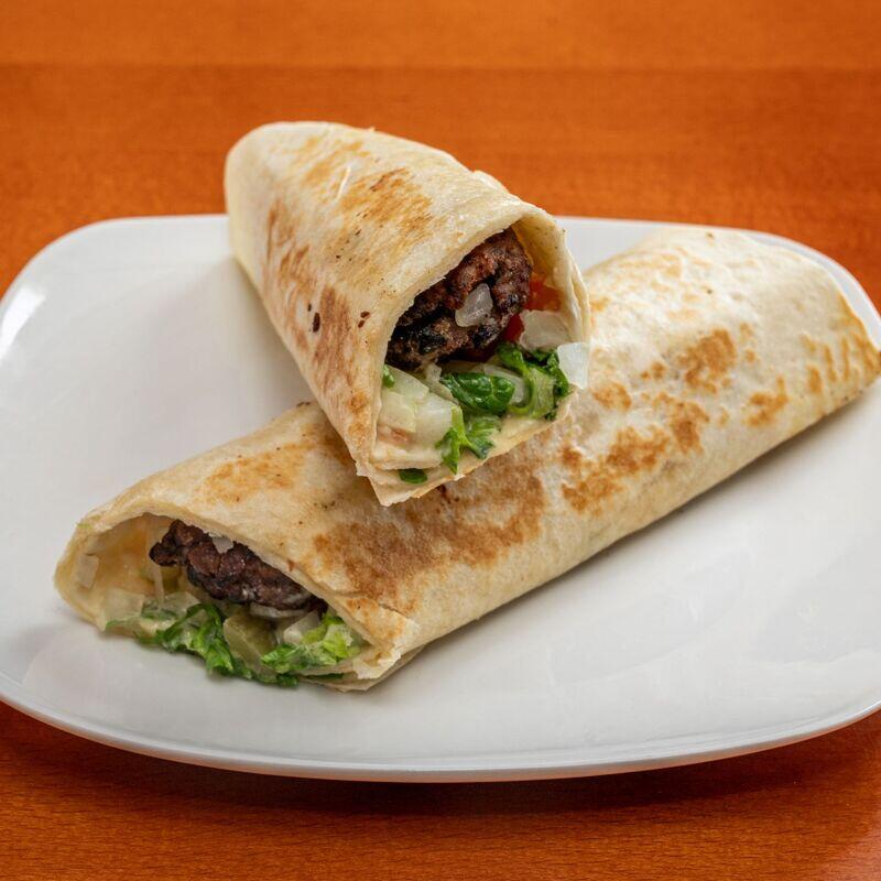 Beef & Lamb Seekh Kabab Wrap
